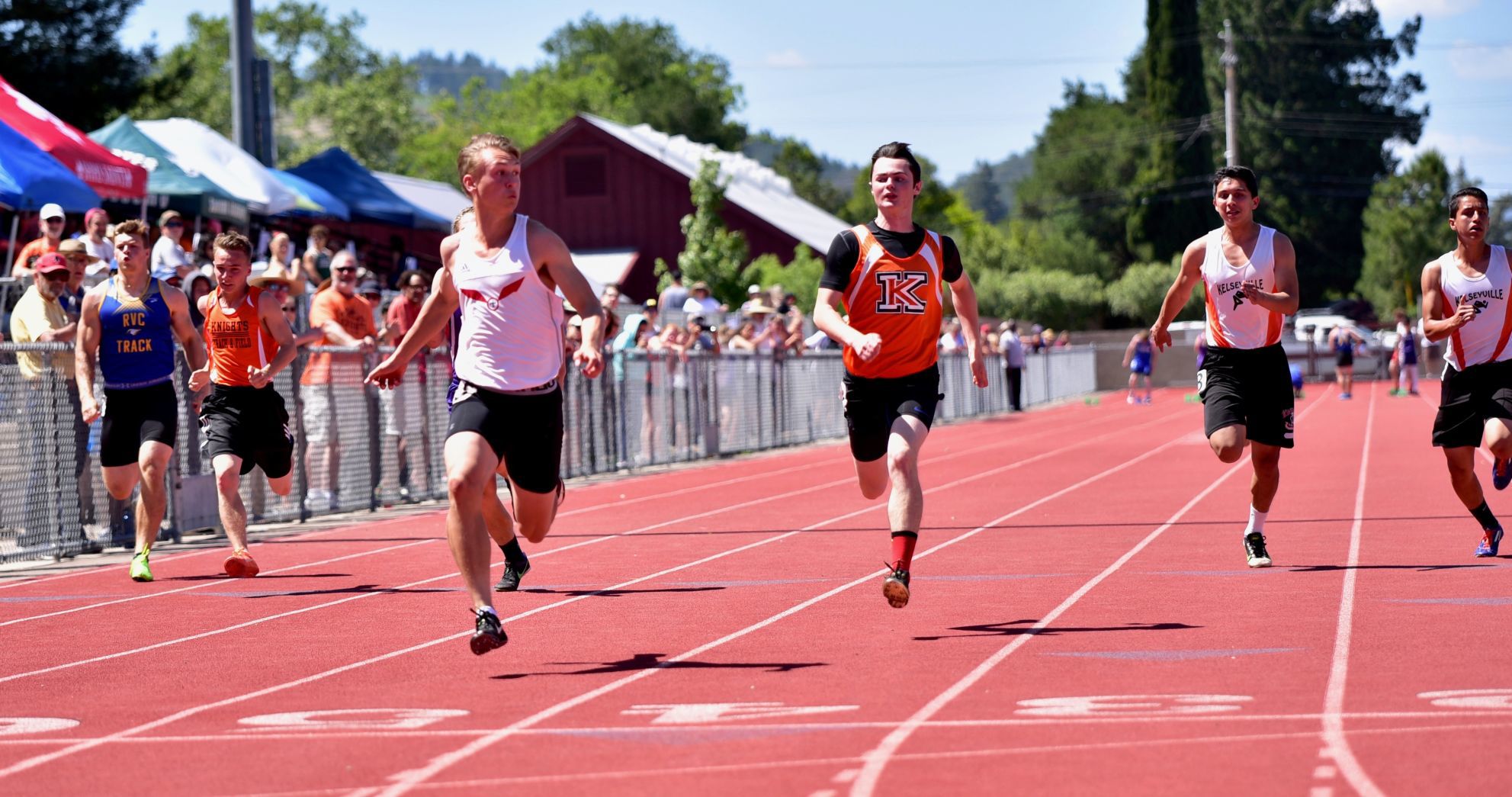St. Helena High track and field